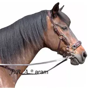 Bezpečná Platba Hackamore uzdečka F.R.A. Aram