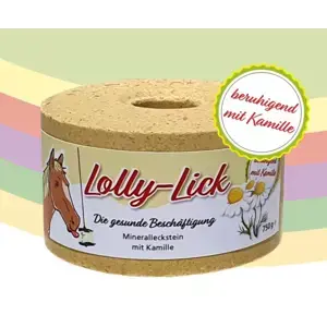 Akce Koňské lízátko Lolly-Lick - zdravé lízátko pro koně Heřmánek