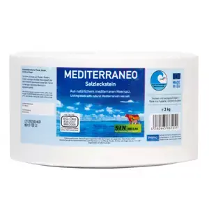 Minerální liz ze soli Středomoří Mediterraneo ((Balení 3 kg)) Ověřený
