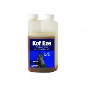 Vrácení Zdarma Kof Eze pro zklidnění dýchacích cest (NAF Kof Eze pro zklidnění dýchacích cest, láhev s dávkovačem 500 ml)