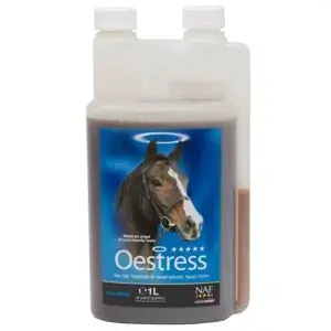 Oestress liquid pro náladové klisny (NAF Oestress liquid pro náladové klisny, láhev s dávkovačem 1000ml) Top Prodej