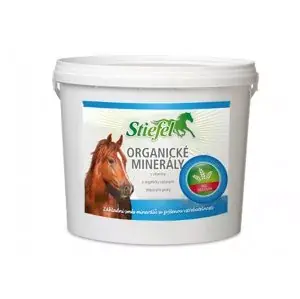 Organické minerály (Stiefel Organické minerály s organicky vázanými stopovými prvky a minerály v chelátových vazbách, kyblík 3 kg) Časově Omezené
