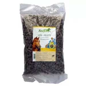 Top Prodej Lněné pokrutiny - pelety / granulát 5kg (Stiefel Len granulát pro lepší srst a zažívání, sáček 5 kg)