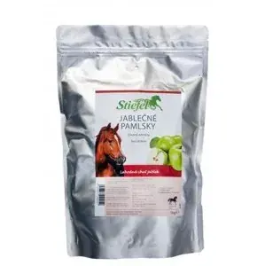 Sezónní Sleva Jablečný pamlsek 1kg bez obilnin (Stiefel Jablečný pamlsek, chutná a zdravá odměna pro koně, sáček 1 kg)