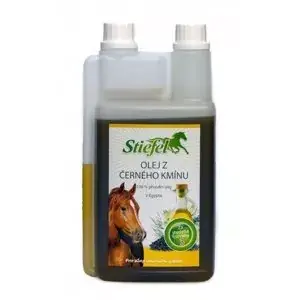 Levný Olej z Černého kmínu lisovaný za studena 250ml (Stiefel Olej z Černého kmínu (černuchy) pro silný imunitní systém, lisovaný za studena, láhev s)