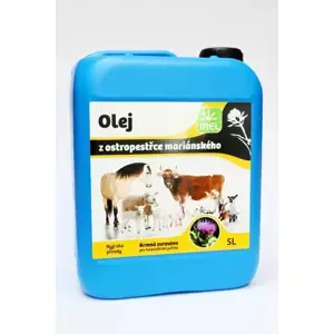 Výprodej Ostropestřcový panenský olej 5l