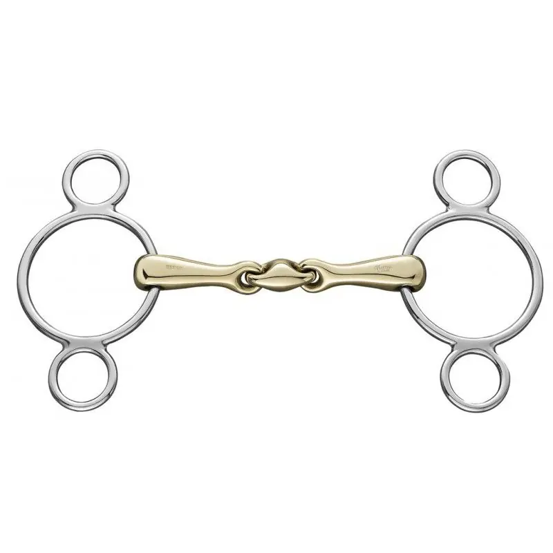 Originální Udidlo Sněhulák SPRENGER KK Ultra Sensogan 2x lomené 18 mm - Velikost 14 cm