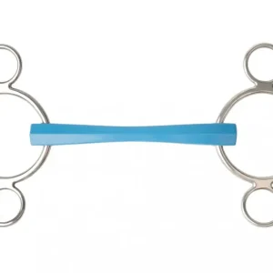 Časově Omezené Udidlo sněhulák METALAB Flexible Turquoise - Velikost 13,5 cm