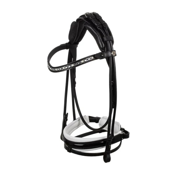 Must-Have Acavallo uzdečka Calfskin Damigella - Barva ČernáVelikost COB