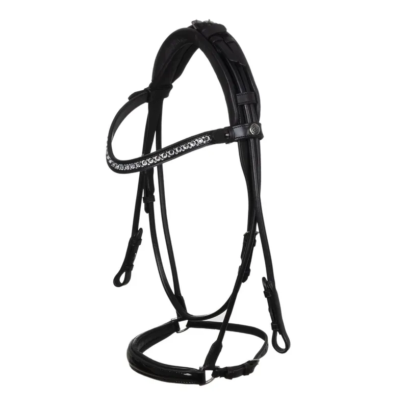 Acavallo uzdečka Girasole Calfskin - Barva ČernáVelikost FULL Levný