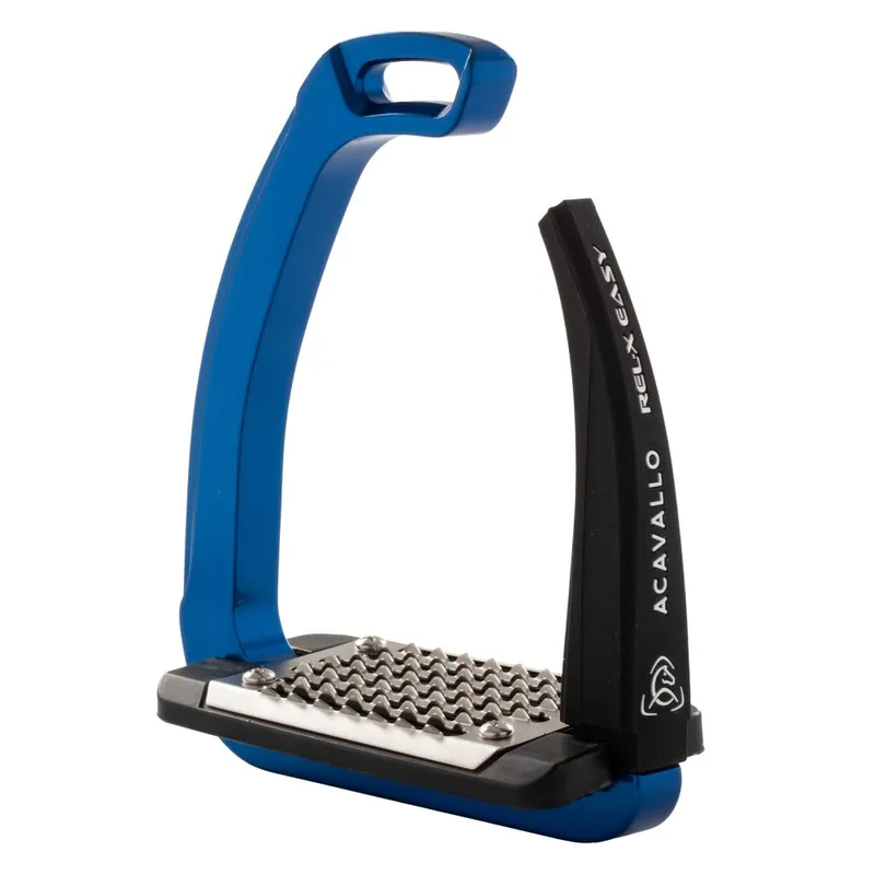 Třmeny ACAVALLO® Rel-X EASY - Barva Modrá Expresní Doručení