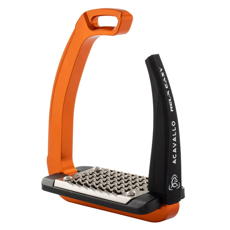 Třmeny ACAVALLO® Rel-X EASY - Barva Oranžová Cenově Výhodný