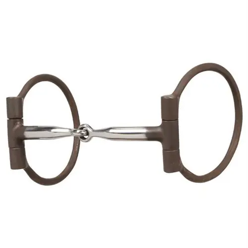 Westernové udidlo D WEAVER Sweet Iron Snaffle Zlevněný