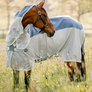 Sezónní Sleva Síťová deka Horseware Amigo AmEco Combi, s nepromokavými zády - Velikost 140cm (6´3)