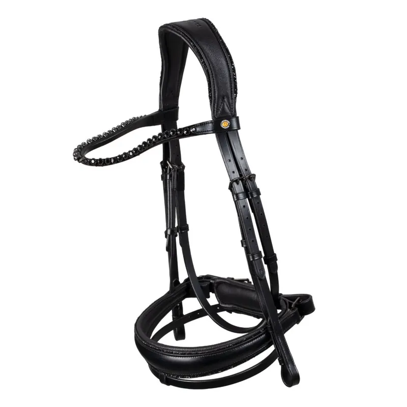 Kup Teď Anatomická uzdečka EQUESTRO se švédským nánosníkem - Velikost COB