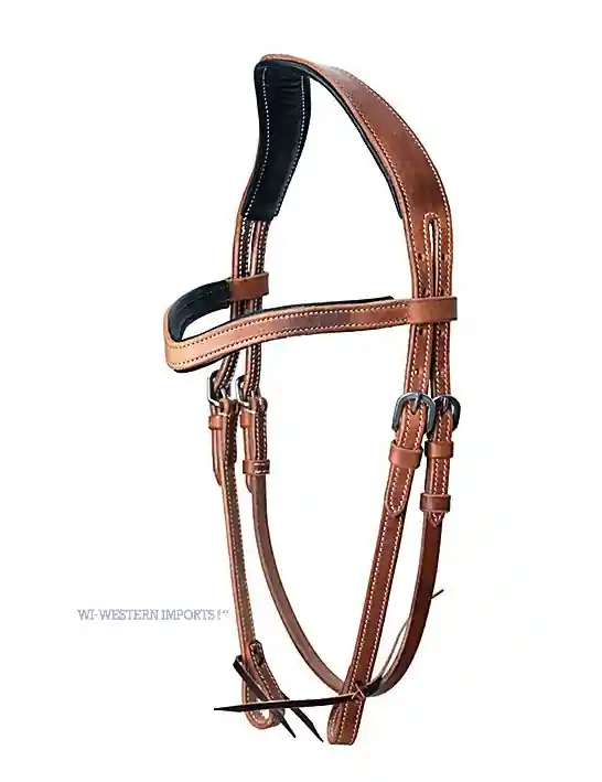 Ověřený Anatomicky tvarovaná westernová uzdečka WESTERN IMPORTS