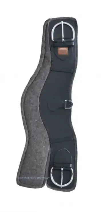 Anatomicky tvarovaný westernový podbřišník s filcem WESTERN IMPORTS - Velikost 34"(85cm) Rychlé Dodání
