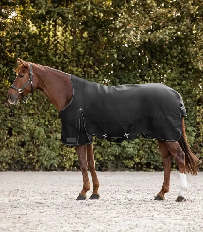 Nepromokavá deka Waldhausen ARCTIC, High Neck, 100g - Barva ČernáVelikost 165 cm Tovární Cena