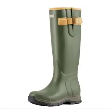 Dámské holinky Ariat Burford Olive Green - Barva ZelenáVelikost 40 Jen Po Omezenou Doba