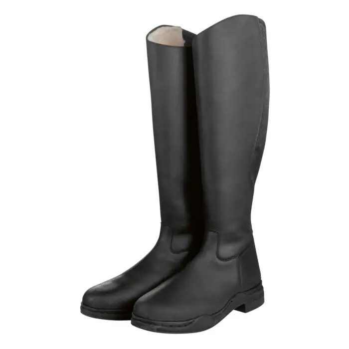 Jezdecké zimní boty HKM Country Winter standard/široké - Velikost 40 Oblíbený