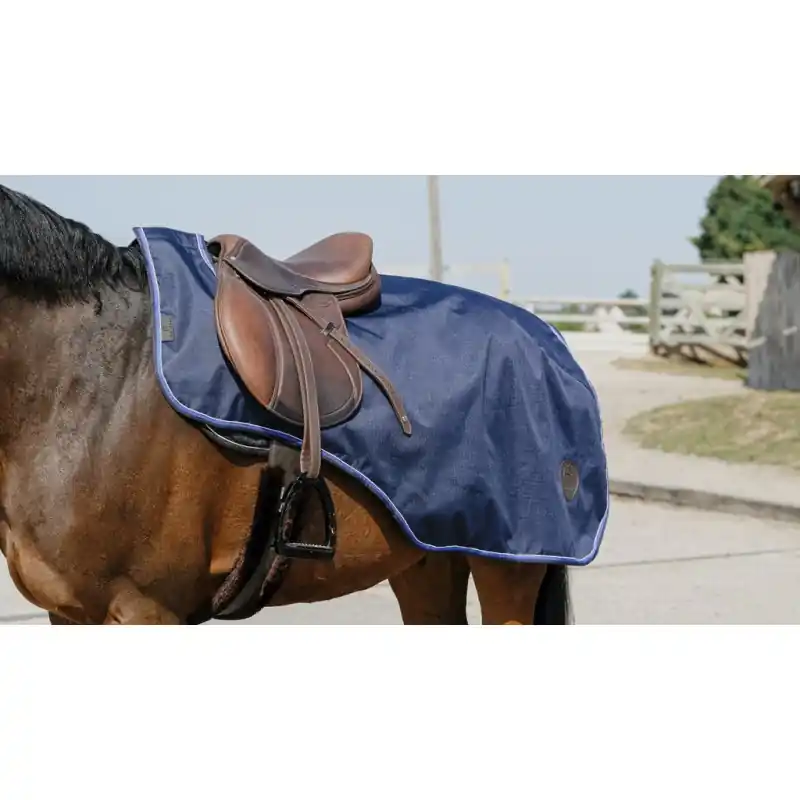 Nepromokavá bederní deka pro koně EQUITHÈME CLASSIC 1200D Autentický