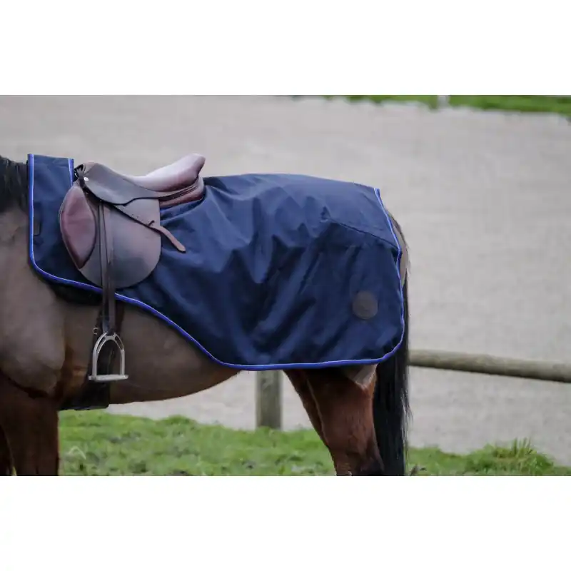 Nepromokavá bederní deka pro koně EQUITHÈME CLASSIC 600D - Velikost 155 cm Oblíbený