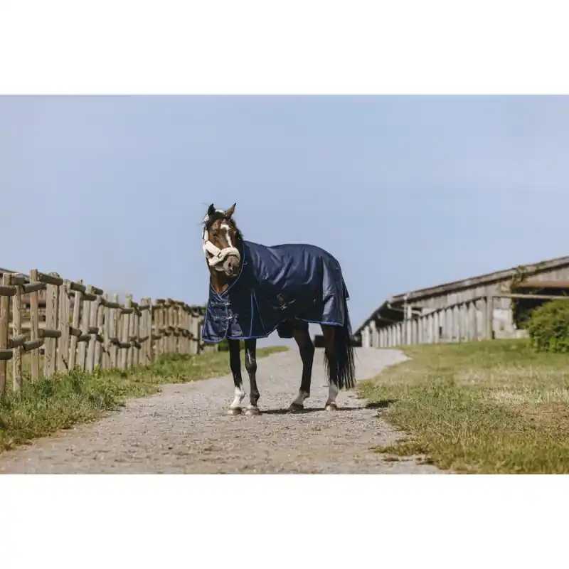 Hit Sezóny Nepromokavá deka EQUITHÈME CLASSIC 1200D High neck - Velikost 150 cm (198)