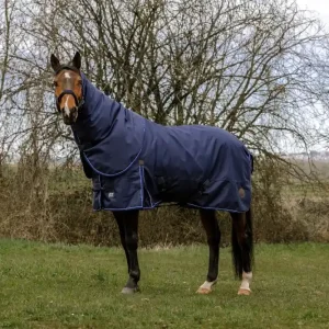 Speciální Cena Nepromokavá deka pro koně EQUITHÈME Classic 3 Layers - Velikost 6,3" (145cm)