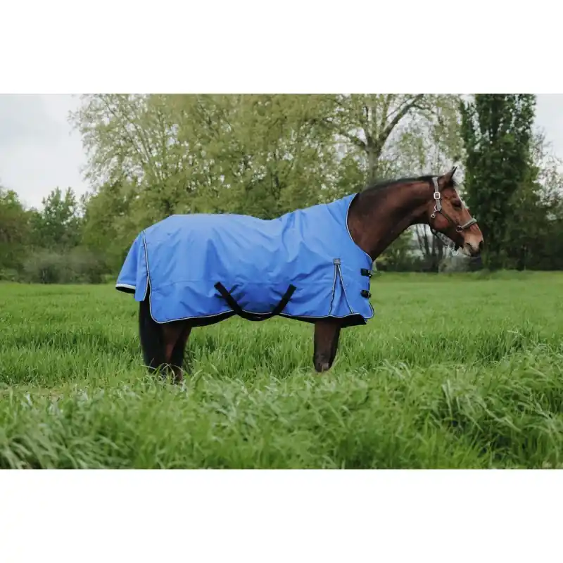 Zlevněný Nepromokavá deka EQUITHÈME - TYREX Aisance 1200D high neck 150g