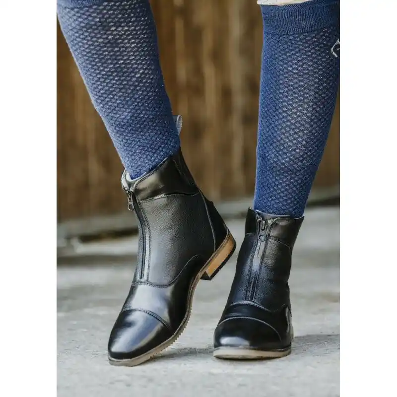 Aktuální Jezdecká pérka EQUITHÈME WAVY s předním zipem - Velikost 36
