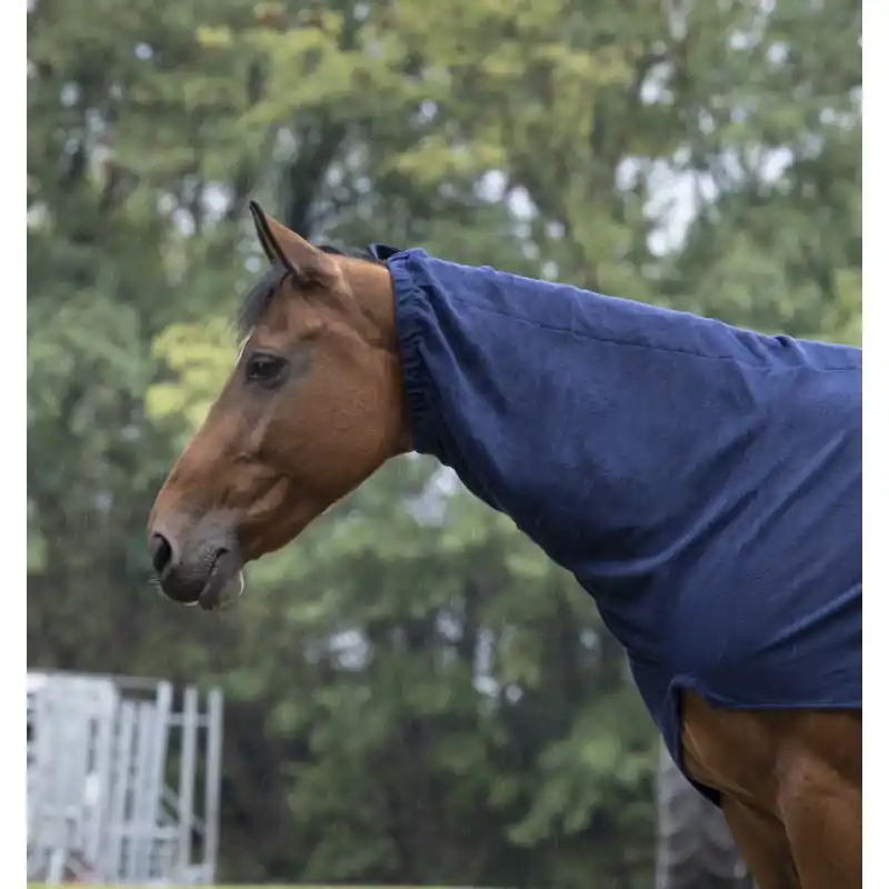 Krk k dece z polarfleece EQUITHÈME - Barva ČernáVelikost COB Dokud Zásoby Vydrží