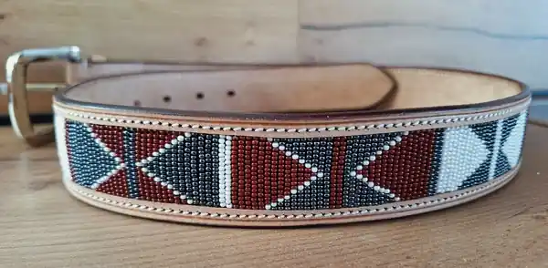 Kožený opasek F.R.A. Sierra - Barva PřírodníVelikost 130 cm Aktuální