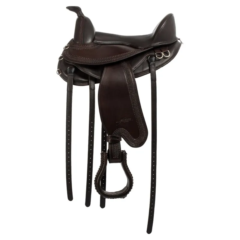 Westernové bezkostrové sedlo "Original" Freeform - Barva HnědáVelikost širokáRozměr 42cm Originální