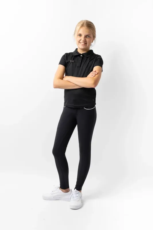 Funkční polo tričko Young Rider Denise HORZE - Barva Tmavě modráVelikost 134-140 cm Nejprodávanější
