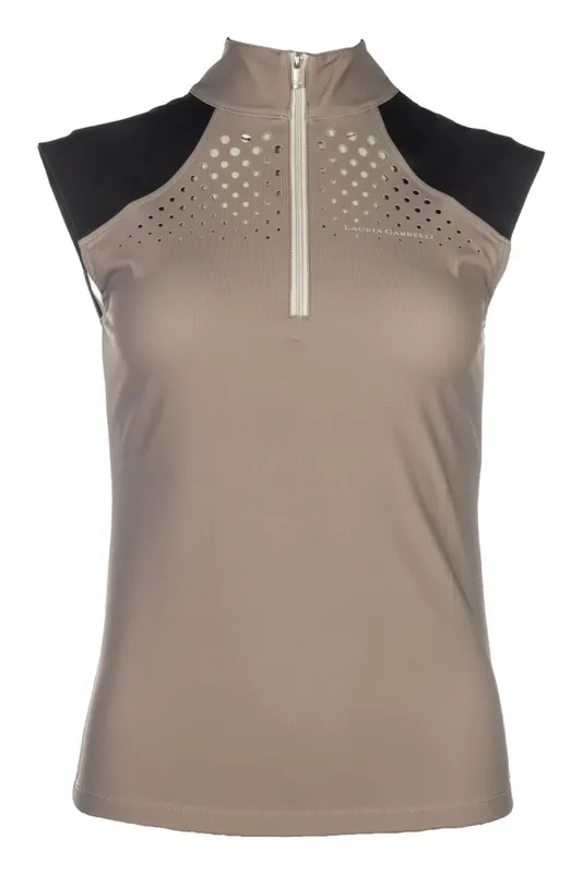 Cenově Výhodný Funkční top HKM -Amalfi- - Barva černá/taupeVelikost XS