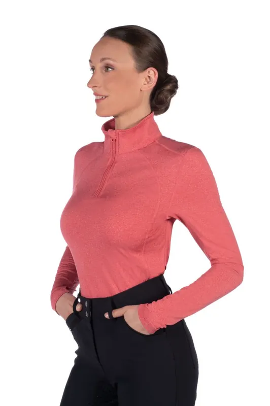 Funkční tričko HKM -Essentials Winter- - Barva ČervenáVelikost 140 Nová Kolekce