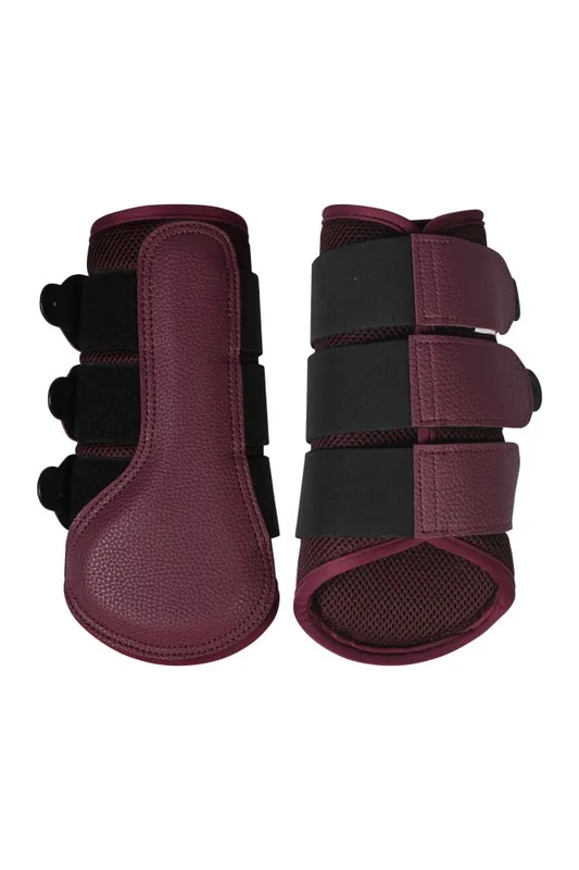 Nízká Cena Kamaše Comfort Breath HKM - Barva BordeauxVelikost XS