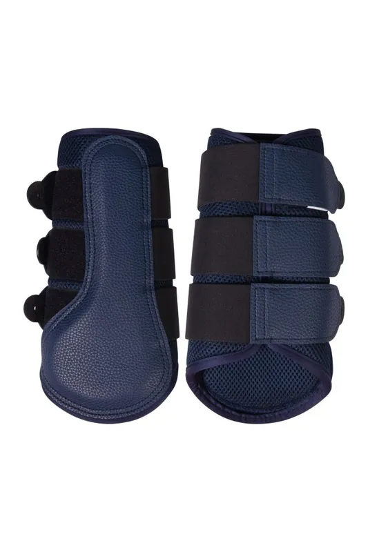 Kamaše Comfort Breath HKM - Barva Tmavě modráVelikost Shetty Originální