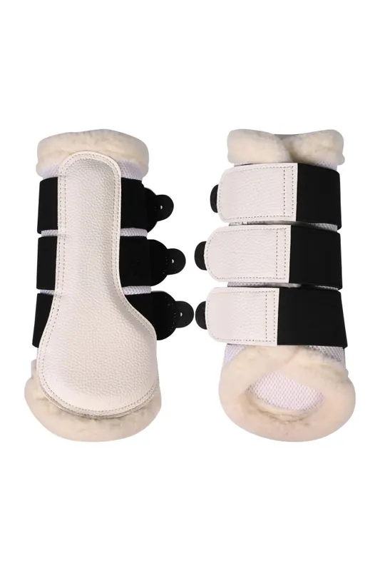 Kamaše Comfort Premium Mesh HKM - Barva BíláVelikost XS Aktuální