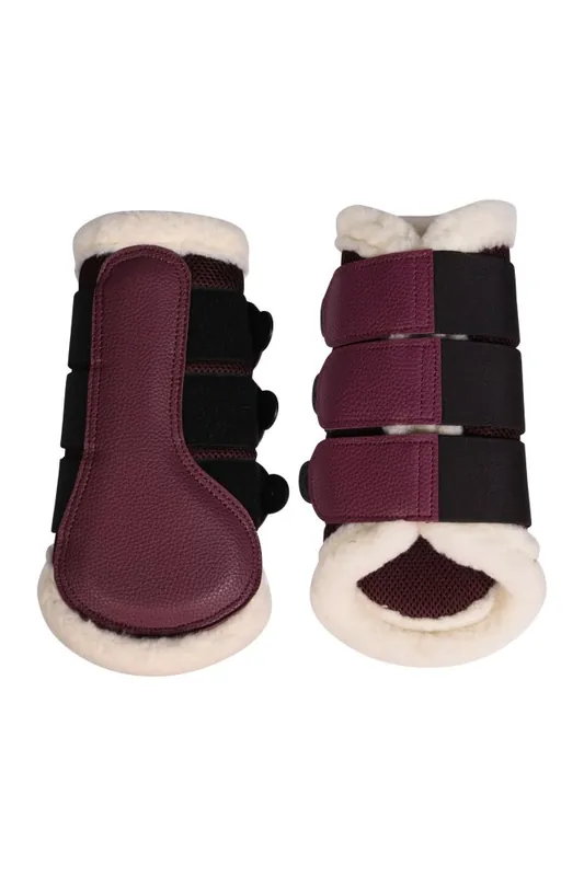 Objednat Nyní Kamaše Comfort Premium Mesh HKM - Barva BordeauxVelikost XS