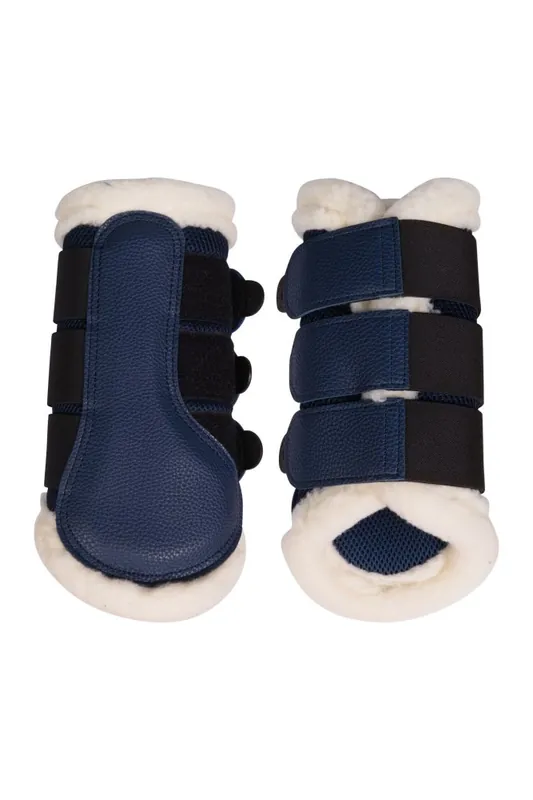 Kamaše Comfort Premium Mesh HKM - Barva Tmavě modráVelikost S Top Prodej