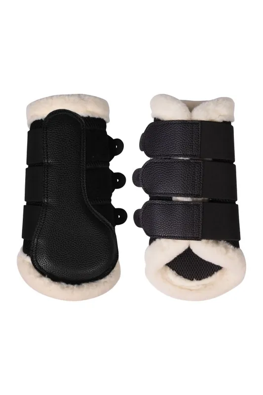 Kamaše Comfort Premium Mesh HKM - Barva ČernáVelikost S Koupit Online