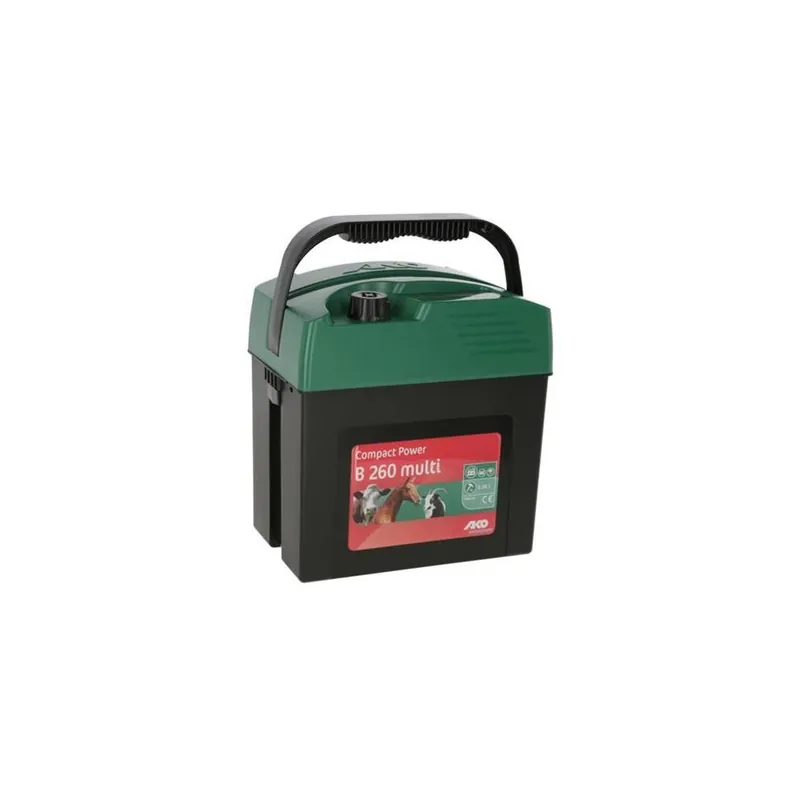 Zdroj pro elektrický ohradník AKO Compact Power B 260 multi, kombinovaný, 0,26 J Vysoce Kvalitní