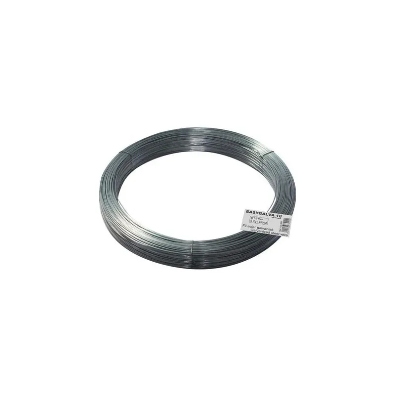 Ocelový drát pro elektrické ohradníky EASYGALVA 18, 1,8 mm, 5 kg Dokud Zásoby Vydrží