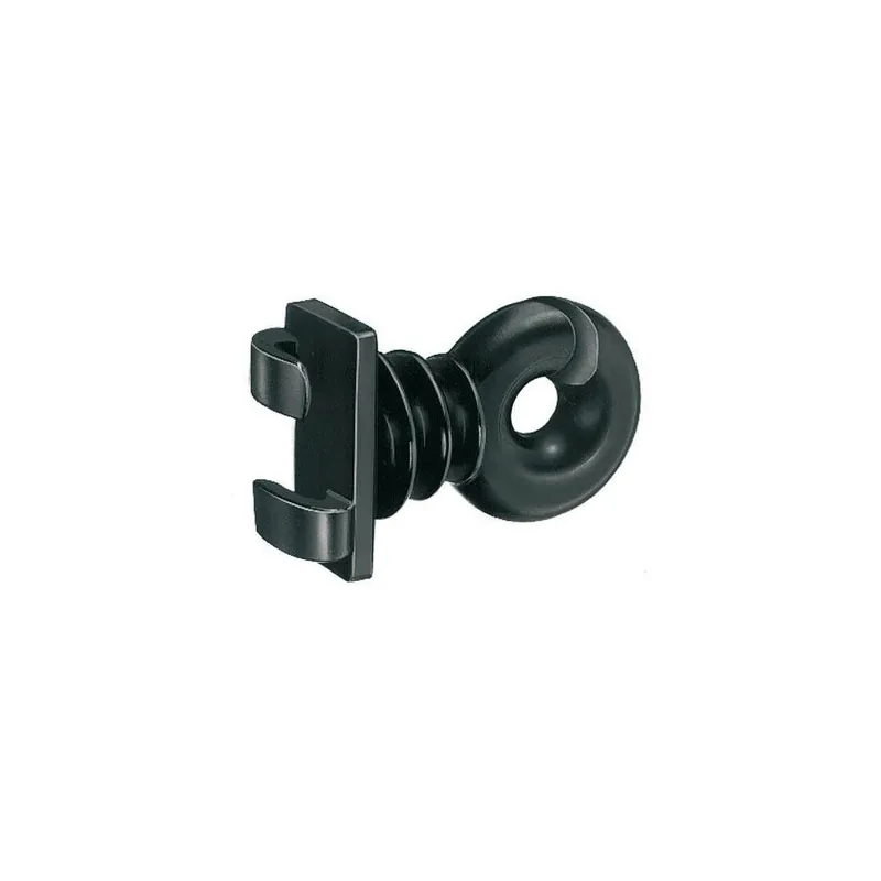 Izolátor pro elektrické ohradníky Clip oval s dvojitým úchytem pro kovový oválný ohradníkový sloupek Oblíbený