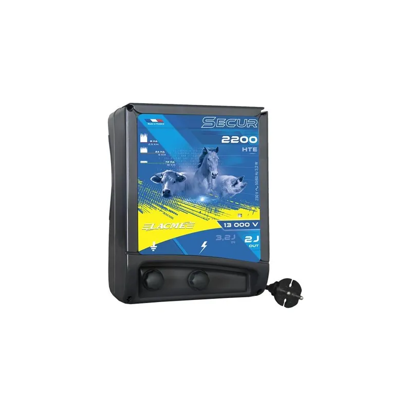 Zdroj pro elektrický ohradník LACME SECUR 2200 HTE, síťový, 2 J Nízká Cena