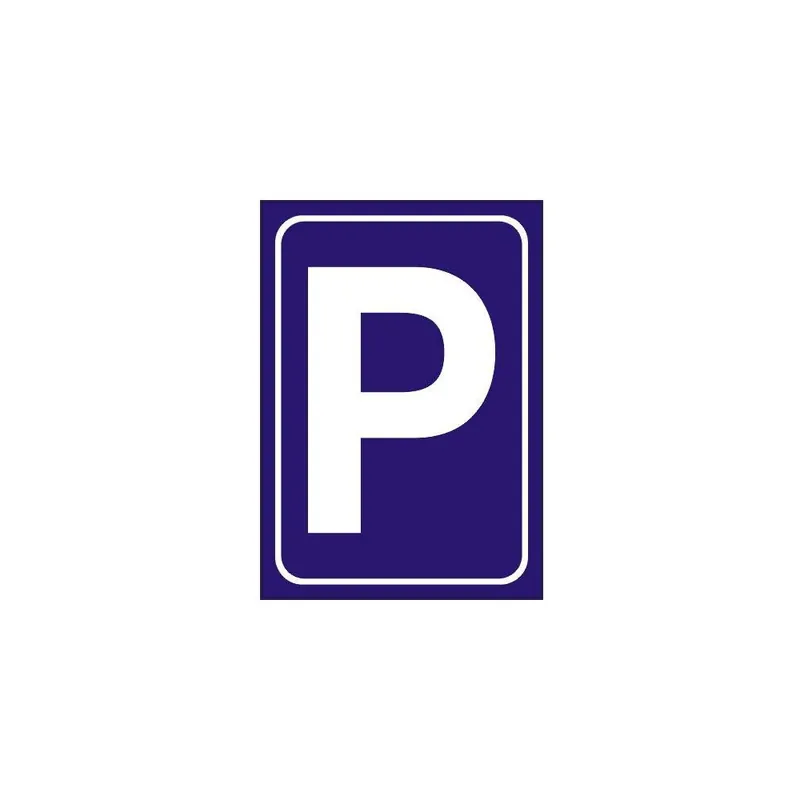 Dopravní značka PARKOVIŠTĚ - plast 3 mm, A4 Tovární Cena