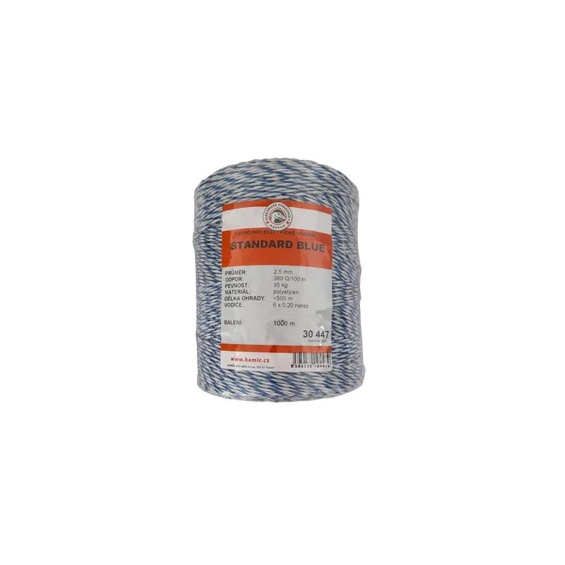 Akční Nabídka Polyetylenové lanko pro elektrické ohradníky STANDARD BLUE 2,5 mm