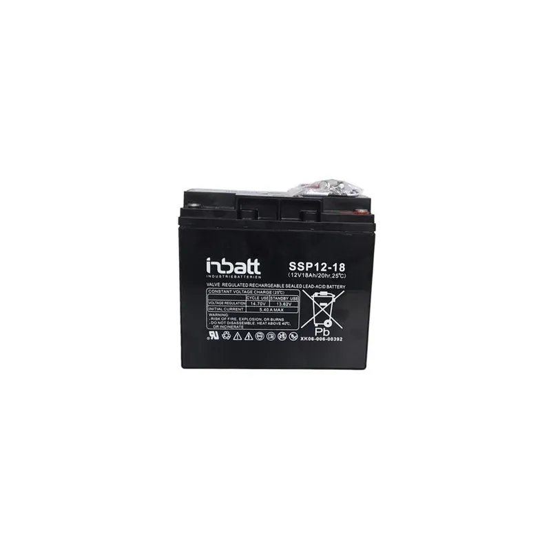 Náhradní baterie AGM 12V, 18 Ah pro elektrický ohradník AKO Sun Power S 1500, 3000, 3800 Zlevněný