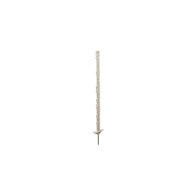 Oblíbený Tyčka pro elektrický ohradník STANDARD plast bílý, 10 úchytů, 90 cm
